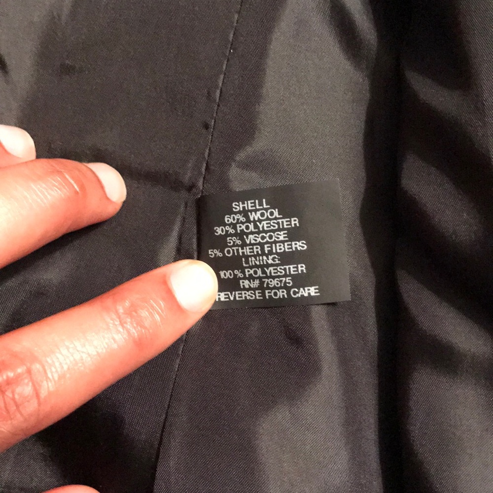 ❌SOLD❌ Anne Klein Wool Coat - Picture 8 of 8